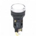 LED indikatoriaus lemputė 22D 230 V AC, balta