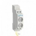 ND9 2-LED indikatorius, balta+balta 230V