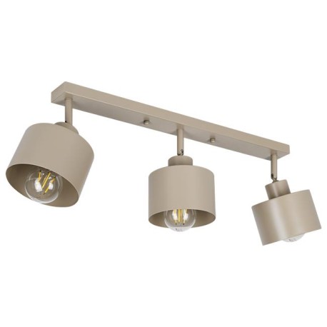 ieninis šviestuvas E27 LED Elza, judantis, 3 smėlio spalvos