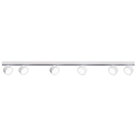 GX53 LED „Capris“ sieninis šviestuvas, kilnojamas, 6 vnt., baltas