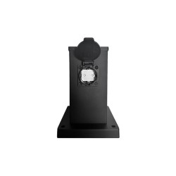 Ontarijo sodo stulpas 230 V, 20 cm, 2 vnt. lizdai