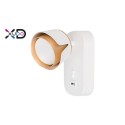 GX53 balta + auksinė USB sieninė skaitymo lempa