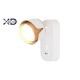 GX53 balta + auksinė USB sieninė skaitymo lempa