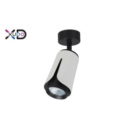 Sieninis šviestuvas GU10 LED x1, baltas + juodas