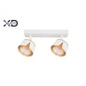 GX53 LED sieniniai šviestuvai x2 balti + auksiniai