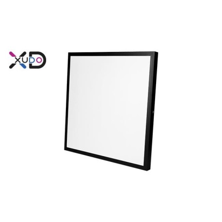 Paviršinio montavimo LED panelė 600x600 juoda 28W 4500.