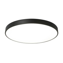 LED lubinis šviestuvas 3CCT 142W 78cm juodas Tuya