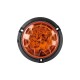 LED įspėjamasis žibintas 12–24 V, 130 x 65 mm
