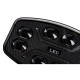 LED darbo žibintas 10-60V 60W 10LED įspėjamasis