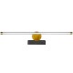 LED sieninis šviestuvas IP20 Santo 60cm 12W 4000K juodas.