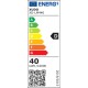 IP20 Naxis LED lempa 120cm 40W 3CCT