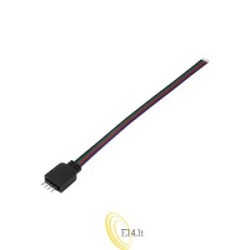 LED juostos 10 mm jungtis RGB valdikliui