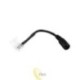 LED juostos 8 mm spaustukinė jungtis su DC kabeliu