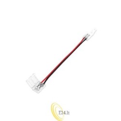 LED juostos 10 mm jungtis su fiksatoriumi ir laidu, 2 vnt.
