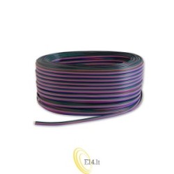 RGB LED juostų laidas, 4 gyslų