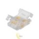 LED COB 10 mm juostos jungtis su fiksavimo mechanizmu, maitinimo