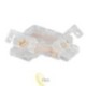 Kampinė LED COB juostos jungtis 8 mm