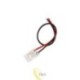 COB LED juostos 8 mm jungtis su fiksatorium ir laidu