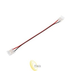 LED COB juostos 10 mm jungtis su fiksatorium ir laidu