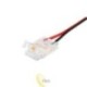 LED COB juostos 10 mm jungtis su fiksatorium ir laidu