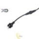 LED girlianda 20 m, 20x E27 su 1 W lemputėmis