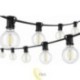 LED girlianda 230V 10m 10x E12 2700K