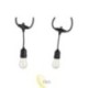 LED girlianda 230V 10 m 10x E27 2700K