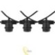 LED girlianda 230V 10 m 10x E27, 2 tipas