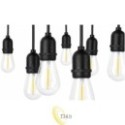 LED girlianda 230V 20m 20x E27 2700K