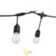 LED girlianda 230V 20m 20x E27 2700K