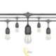 LED girlianda 24V 10 m 10x E27