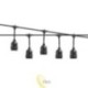 LED girlianda 24V 15m 15x E27.