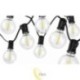 LED girlianda 24V 15m 25x E12 2700K su nuotolinio valdymo pultu