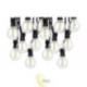 LED girlianda 24V 20m 36x E12 2700K su nuotolinio valdymo pultu