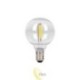 LED lemputė E12 Filament G40 230V 1W PC, 5 vnt.