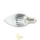LED lemputė E14 šilta 5W 8SMD 5630 230V sidabrinė