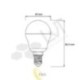 LED lemputė E14 šilta 6W 11SMD 2835 230V