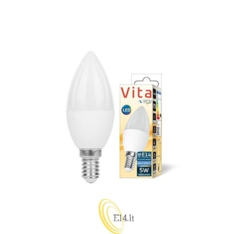LED lemputė E14 Vita C37 2700K 5W SMD 2835 230V
