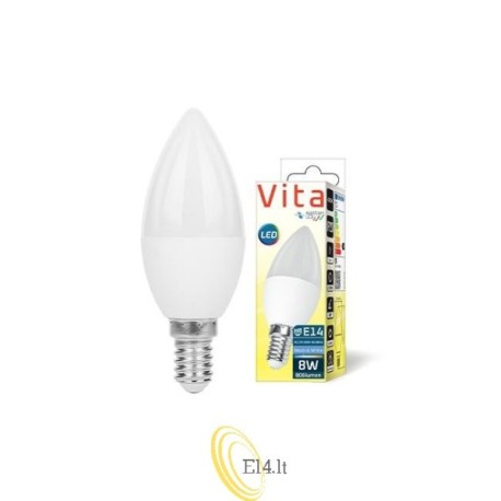 LED lemputė E14 Vita C37 4000K 8W SMD 2835 230V