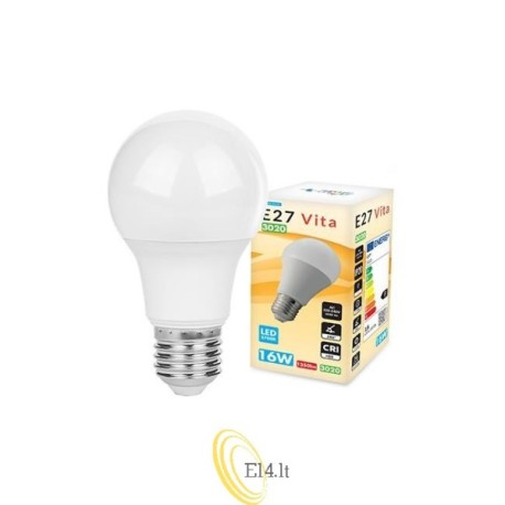 LED lemputė E27 A60 Vita 2700K 16W SMD 2835 230V
