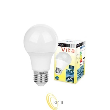 LED lemputė E27 A60 Vita 4000K 16W SMD 2835 230V