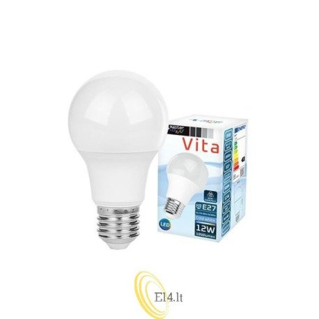 LED lemputė E27 A60 Vita 6200K 12W SMD 2835 230V