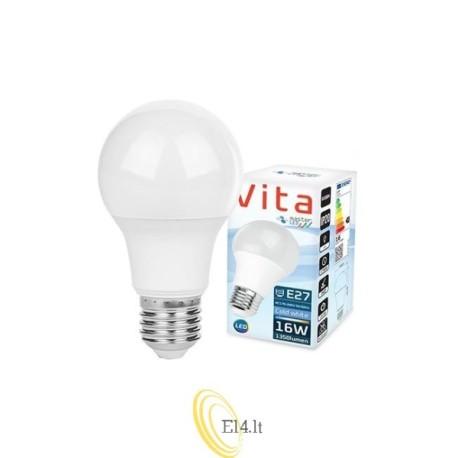 LED lemputė E27 A60 Vita 6500K 16W SMD 2835 230V