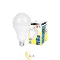 LED lemputė E27 A95 Vita 4000K 24W SMD 2835 230V