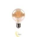 LED lempa E27 Filament 3-Dimm G80 2700K 6W Ambe