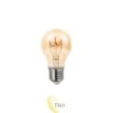 LED lempa E27 Filament Dimm A60 2200K 4W gintarinė
