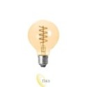 LED lemputė E27 Filament Dimm G80 2200K 4W gintarinė
