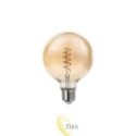 LED lemputė E27 Filament Dimm G95 2200K 4W gintarinė