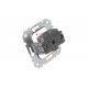 Kištukinis lizdas (rozetė) su įžeminimu, be rėmelio