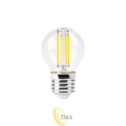 LED lemputė E27 Filament G45 2700K 6W